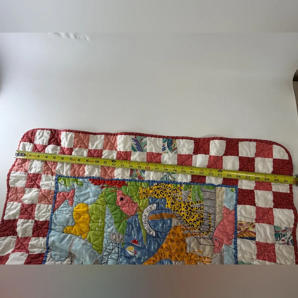 Australian Sydney Taronga Zoo Baby Crib Size‎ Quilt Decorative Blanket Animals